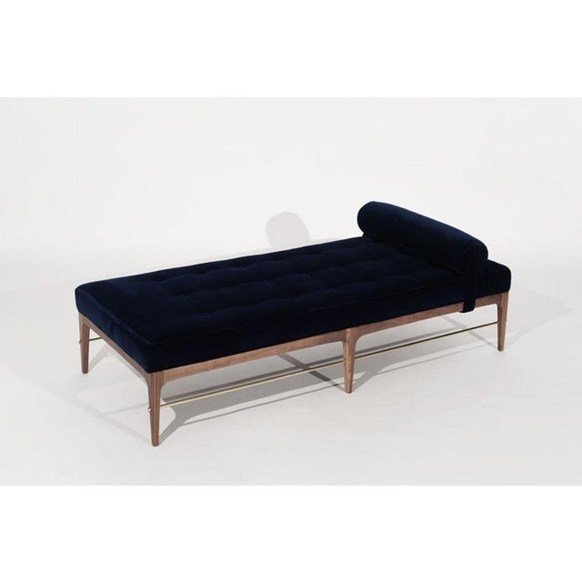 Linear Daybed in Natural Walnut Series 72 by Stamford Modern For Sale - Image 4 of 18