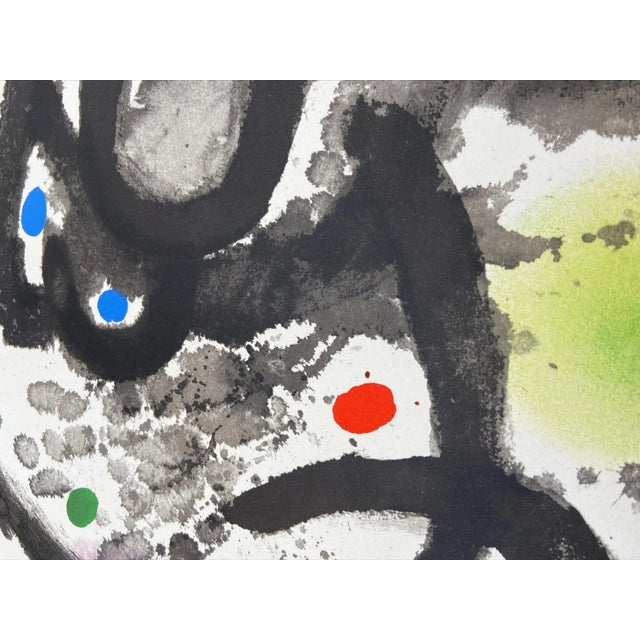Joan Miró - Character with a red eye Lithograph 1961 For Sale - Image 4 of 6