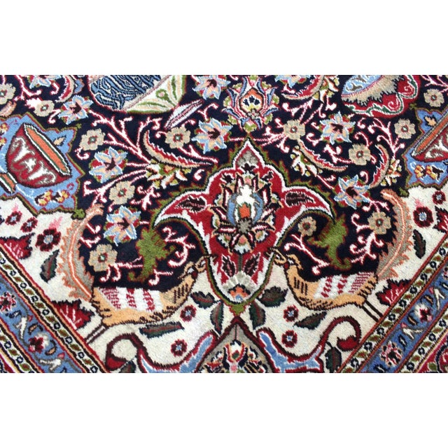 Middle Eastern Wool Rug For Sale - Image 6 of 16