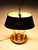 Mid 19th Century Antique French Brass Two-Light Bouillotte Lamp with Tôle Shade, 1850 For Sale - Image 5 of 18
