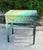 Small Vintage Cream Cubby Side Table For Sale - Image 9 of 9