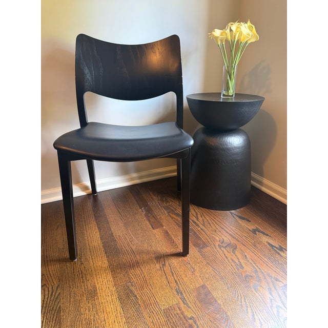 Contemporary Laclasica Modern Black Desk Chair For Sale - Image 3 of 5