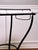 Art Deco Iron and Marble Industrial Table for Kitchen, Bathroom, Patio, 1930s For Sale - Image 14 of 17