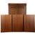 1990s Hekman Cherry Finish Corner Storage Cabinet / Bookcase | Model 5330-2446 | Open Shelving Sides + Enclosed Center | Excellent Condition For Sale - Image 16 of 18