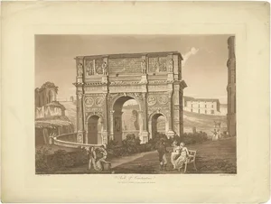 Abbot, Arch of Constantine, 1820, Paper