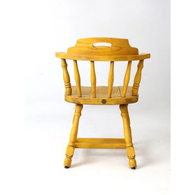 Mid 20th Century Mid-Century Buckstaff Captains Chair For Sale - Image 5 of 12