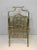 Brass Maison Jansen, Neoclassical Brass Magazine Rack, French, circa 1940 For Sale - Image 8 of 13