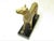 Vintage Gilt Metal Doberman Figurine For Sale - Image 13 of 16