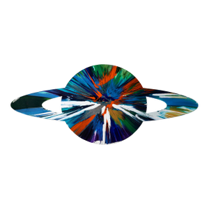 Damien Hirst - Saturn Spin Painting