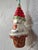 Contemporary Vintage Demdaco Hand-Blown Glass Snowman Ice Cream Cone For Sale - Image 3 of 8
