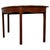 Wood 18th Century English Mahogany Demi-Lune Console Table For Sale - Image 7 of 8