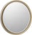 Tricia 30" Illuminated Round Mirror in Polished Nickel and Gild Designer: Thomas O'Brien Finish: Polished Nickel and Gild...