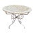 Sheet Metal Garden Table, 1950s For Sale - Image 4 of 11