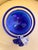 This handblown art glass bowl by BERANEK from the Czech Republic is a stunning piece of abstract art from the mid-20th...