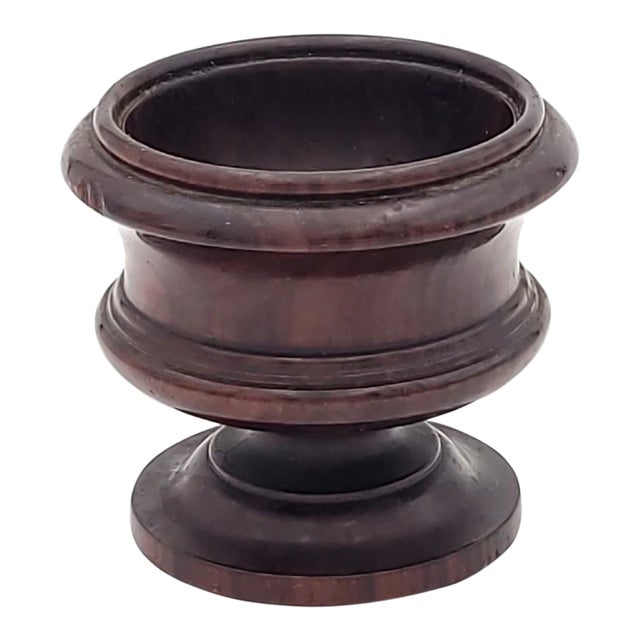 19th Century Small Treen Urn, England Circa 1890. As Is For Sale