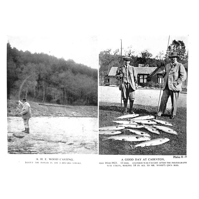 White "Greased Line Fishing for Salmon" 1950 "Jock Scott" For Sale - Image 8 of 10