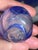 Early Republic Period Antique Carved Cobalt Glass Snuff Bottle Coral Stopper For Sale In South Bend - Image 6 of 8
