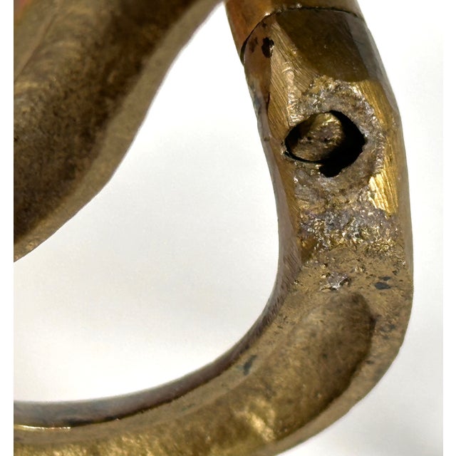 Mid Century Anglo-Indian Brass Cobra Candlestick Collection For Sale - Image 16 of 18