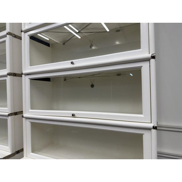 English White Display Bookcase from Globe Wernicke For Sale - Image 14 of 18