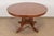 Wood 1980s Baker Furniture Style Georgian English Yew Wood Pedestal Extension Dining Table, Newly Refinished For Sale - Image 7 of 13