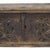 Wood Antique Rustic Folk Art Spanish Carved Chest For Sale - Image 7 of 12