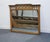 Sumter Cabinet Co. Solid Oak Mediterranean Style 48" Mirror For Sale - Image 4 of 5