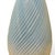 Antique Opalescent Uranium Glass Bullet Swirl Pendant Light Shade 9" For Sale In San Francisco - Image 6 of 10