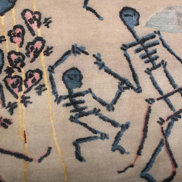 Rug & Kilim Fine Artist Gianni Lee X Rug & Kilim Modern Pictorial Custom Rug For Sale - Image 4 of 6