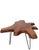 Organic Modern Free Edge Wood Slab Side Table For Sale - Image 11 of 11