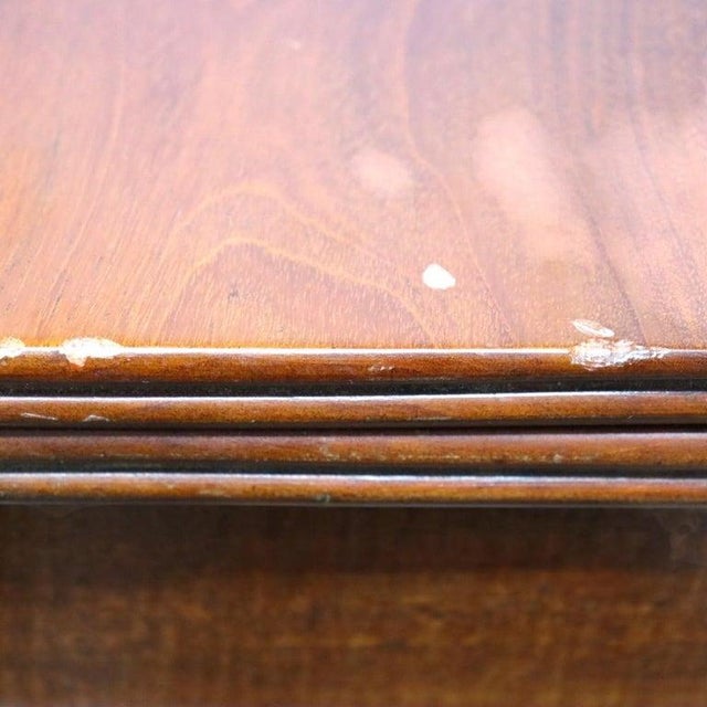Federal Sheraton Flame Mahogany Card Table 19thC For Sale - Image 16 of 16