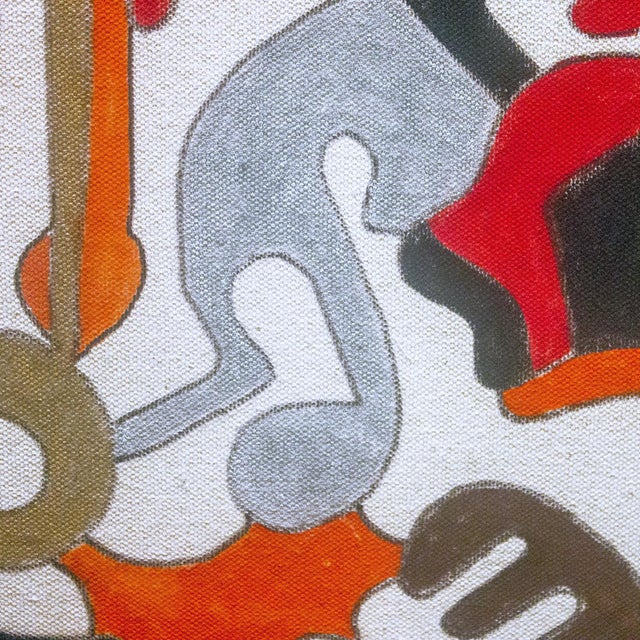 2020s “Princess With Horns” by Nathalie Gribinski – Original Contemporary Abstract Figurative Canvas For Sale - Image 5 of 10