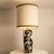 Ceramic Dark Brown and Beige Table Lamp attributed to Jeppe Hagendorn, Denmark, 1960s For Sale - Image 7 of 12