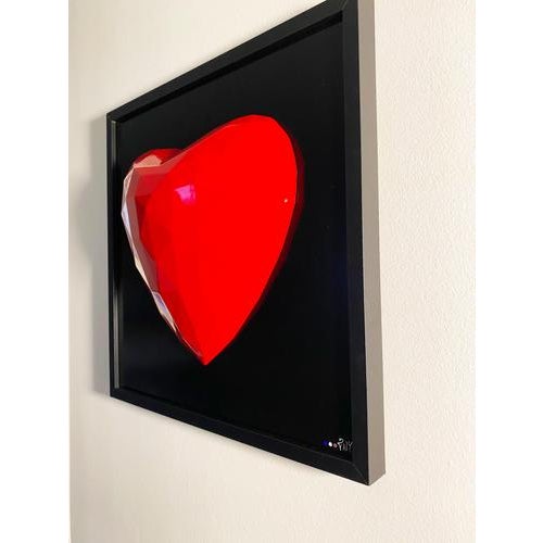 2NY Heart Love, 2025 Resin and acrylic Edition of 30 copies Dimensions: 42.5 x 42.5 cm In a perfect state This piece is...