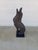 Mid Century Coyote Terracotta and Cement Statue For Sale - Image 9 of 11