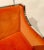 Contemporary Contemporary Orange Velvet Occasional Chair For Sale - Image 3 of 7
