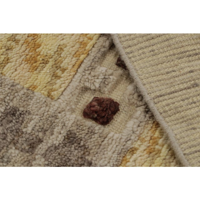 Rug & Kilim’s Scandinavian Style Rug in Beige-Brown, With Geometric Patterns For Sale - Image 10 of 10