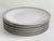 1980s Bread Plate Service by Hans-Theodor Baumann for Rosenthal, Germany, 1981, Set of 6 For Sale - Image 5 of 5