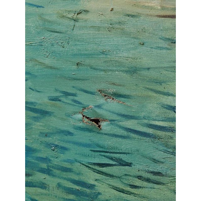 J. Arlotta, Venice, Oil on Canvas, Framed For Sale - Image 7 of 8
