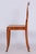 Biedermeier Polish Chair in Walnut Vener & Rattan, Austria, 1830s For Sale - Image 3 of 10