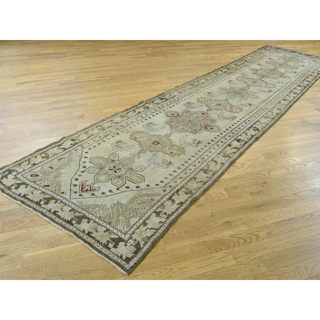 Brown Doris Leslie Blau Antique Karabakh Caucasian Tan Rug - c. 1900 Paisley Design For Sale - Image 8 of 13