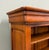 Brown Vintage French Louis Philippe Bookcase Display Cabinet Cherry Mid 20th C For Sale - Image 8 of 15