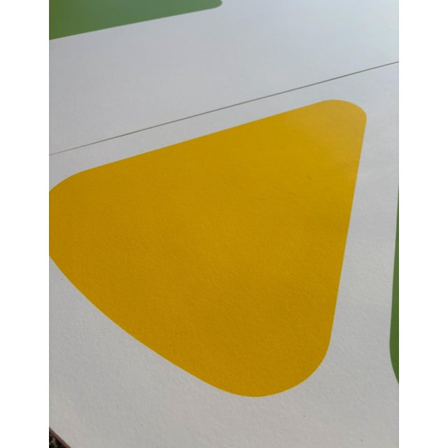 Mid-Century Modern Mid 20th Century Lemon & Lime Slice Dining Table For Sale - Image 3 of 10