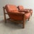Brutalist Leather Lounge Chairs, 1960s, Set of 2 For Sale - Image 6 of 18
