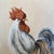 Black Roosters, 1920s, Oil Paintings on Panel, Framed, Set of 4 For Sale - Image 8 of 10