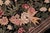 Shabby Chic Shabby Chic David Pak-Persian Black/Red Wool Rug - 10'1'' X 13'10'' For Sale - Image 3 of 8