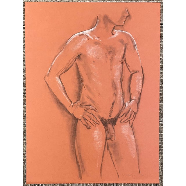 1992 Neil Meitzler Male Nude Torso For Sale - Image 4 of 4