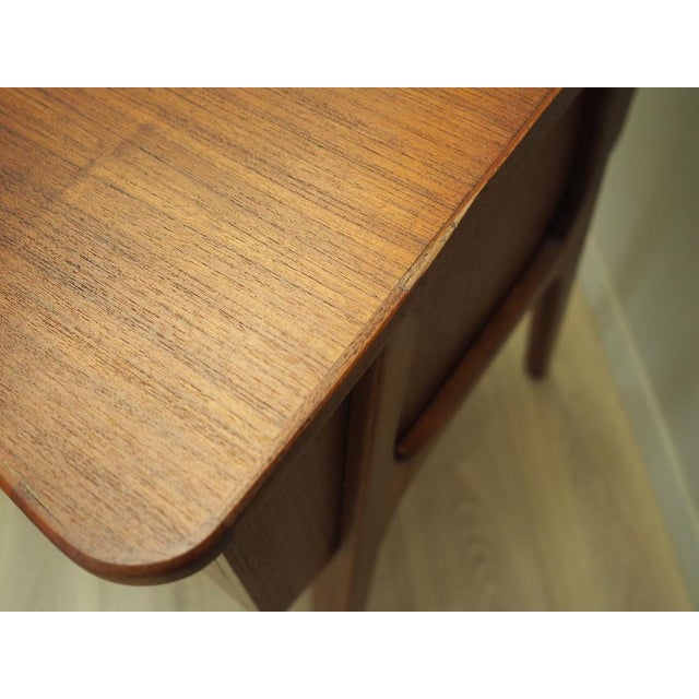 Danish Teak Desk, 1970s For Sale - Image 10 of 17