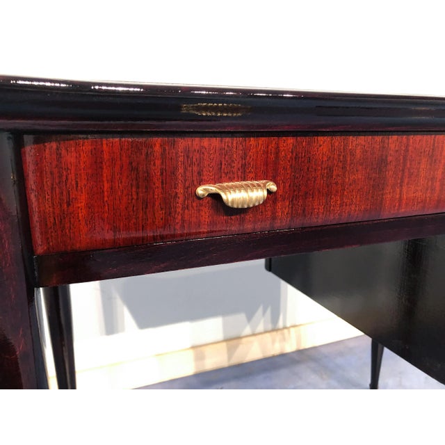 Italian Small Desk with Chair by Paolo Buffa, 1950s, Set of 2 For Sale - Image 12 of 18