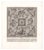 18th century antique copper plate engraving of a Roman floor mosaic after Pietro Santi Bartoli (1635-1700). Combined...