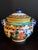 Ceramic Early 20th Century Signed Ysauro Uriarte Mexican Talavera Sugar and Creamer For Sale - Image 7 of 12